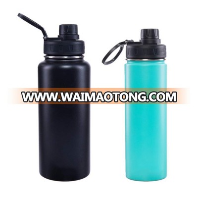 Creative Double Wall Vacuum Insulated Stainless Steel Water Bottle Wide mouth drink sport bottles for kids and adults