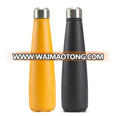 450ml Double Wall Conical Thermos Stainless Steel Coffee Milk Beer Cola Chilly Bottle Portable Travel Vacuum Flask